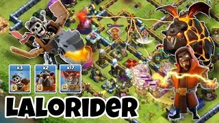 Th14 Blizzard LaloRider Attack strategy! Legend League Attacks February 2022 season