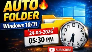 Har Din Automatically Naya Folder Banao | Windows Ka Best Trick