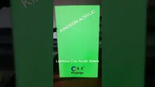 luminous acrylic sheets