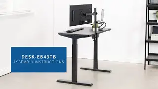 DESK-EB43TB Black 43