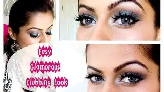 Easy Glamorous Clubbing Look using Makeup geek's Insomnia | Indian Makeup Guru