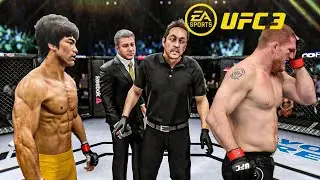 Bruce Lee vs Todd Duffee   EA Sports UFC 3   Epic Fight 🔥🐲