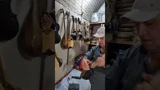 Мастерская по изготовлению Рубабов ручной работы в Бухаре. Знакомство с мастером. #рубаб