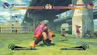 Ultra Street Fighter IV battle: Poison vs Evil Ryu (me)
