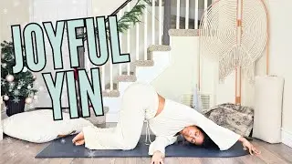 REST'MAS #5: 🎄30 Minute Christmas Yoga- Full Body Yin Yoga Stretch to Balance Holiday Stress