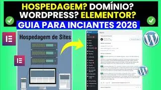 O Que é Uma hospedagem de Site, Dominio, Wordpress, Elementor e Como Tudo Funciona