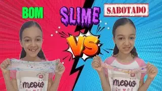 DESAFIO: SLIME BOA VS SLIME SABOTADA!! 🤩