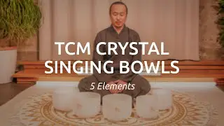 TCM Crystal Singing Bowl 5 Elements Set, TCMCSBSET5 - Meinl Sonic Energy