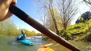 Kanustrecke Esbeck 2.0 (Lippstadt) bei ca 130 Wasserstand