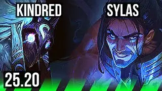 KINDRED vs SYLAS (JGL) | Legendary | KR Challenger | 25.20