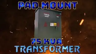 Pad Mount Transformer - 12470Y/7200 Grounded Wye Primary, 208Y/120 Wye-N Secondary