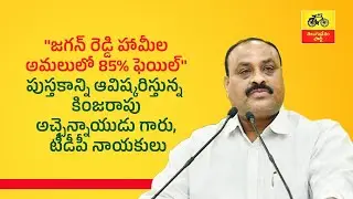 🔴LIVE : జగన్ కి ఇదే నా సవాల్..! అచ్చెన్నాయుడు | Achchennaidu Comments On YS Jgan