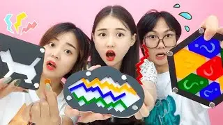 Brain-burning Weird Puzzle Challenge, 7 Question Marks VS EKG | Funny Playshop
