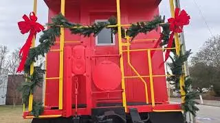 Traincar and Ticket booth