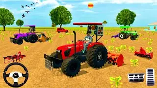 🛑SONALIKA🚜// PREET🚜// KUBATO TRACTOR SCORPIO 🚘GADDI FARMING 🥭 3D GAMING VIDEO #viralvideo #trending 