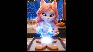 🍪 The crushed gingerbread man unexpectedly came back to life? Cat Mom summons a 18 meter tall