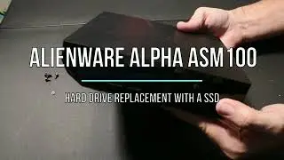 Замена жесткого диска Alienware Alpha ASM100 на SSD | Установка Windows 10