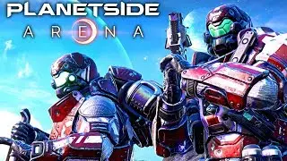 PlanetSide Arena - Масштабный батл рояль первый взгляд
