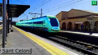 Sant Celoni R2 - R11 : Rodalies Барселона ( Renfe Civia - 447 - 449 )