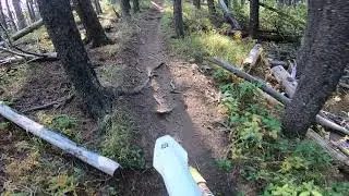 Moon Rocks Single Track Alberta -McLean Creek
