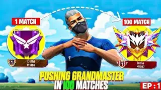 Playing 24 hour non stop grandmaster pushing in BR rank🤯