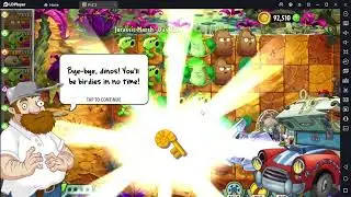 Растение против Зомби 2/PvZ2 Adventure Jurassic Marsh Day 32/Юрское Болото День 32