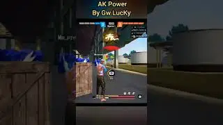DRACO AK47 short Range Power 👿1v4 Intense Situation Clutch In The Free Fire History #short #freefire