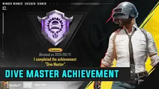 BGMI DIVE MASTER ACHIEVEMENT / HOW TO COMPLETE CONQUERED THE STEPWELL 1 TIME MISSION BGMI 4.0 UPDATE
