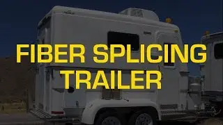 Pelsue FiberLite XL: Fiber Splicing Trailer