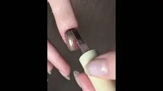 Minimalist Cherry Red Gradient Nails | Chic Tutorial
