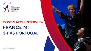 France's first medal in 27 YEARS! | #ITTFWorlds2024