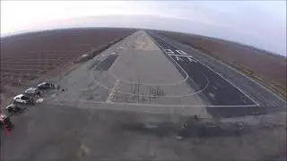 New Jerusalem Airport in winter and green canyon run!