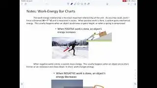 Work-Energy Bar Charts [part 1]