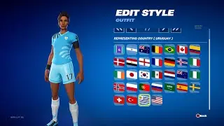 The Uruguay Style For Poised Playmaker!! (Fortnite)
