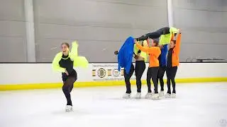 Never Odd or Even | AIT Boston Junior Company Skating Piece to Jungle | American Ice Theatre