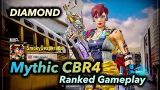 Diamond Mythic CBR4 (P90) - Amoeba Ranked Gameplay & Gunsmith | CoDM Season 6