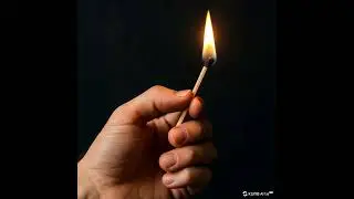 Burning Matchstick &ndash; Realistic Flame Animation