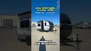 This small couples travel trailer got a new look! - 2026 Sportsmen Classic 130RD!