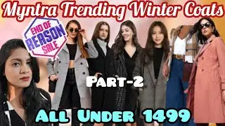 *HUGE* Winter Coats From Myntra| End Of Reason Sale| Biggest Discount|