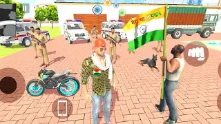 🤩 Celebrated Independence day With Franklin 💥🤩 Indian Theft Auto💥🤡Indian Bike Driving 3d💥 New Update