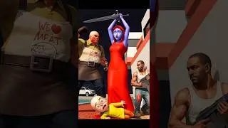 Frenklin Vs Hunted stree | #gta #shortsfeed