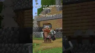 The best villagers addon is out now!! #minecraft #villagers #addons