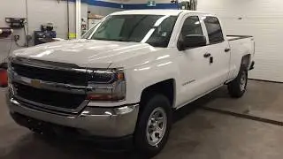 2018 Chevrolet Silverado 1500 Work Truck Crew Cab Summit White Roy Nichols Motors Courtice ON