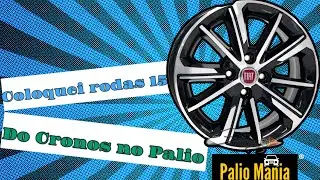 Coloquei Rod&atilde;o do Cronos no Palio... Veja Como Ficou!