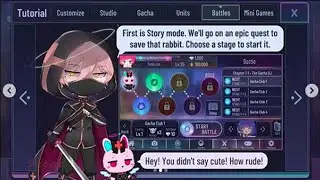 #gachaclub Gacha Club Battle Tutorial