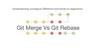 Git Merge Vs. Git Rebase | Which one to use | Simplified concepts for beginners | Handson example