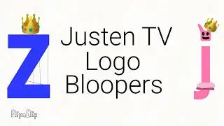 Justen TV logo bloopers intro (LATE)