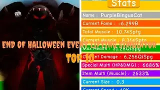 Lifting simulator Halloween event END results! 2633 multi top 10