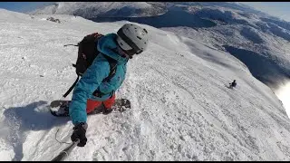 Splitboard à Tromsø