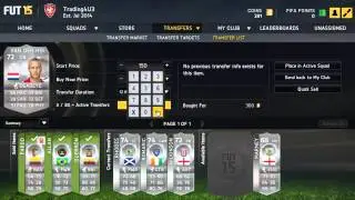 FIFA 15 UT | TRADING For YOU #1 | Quick Profit! | Ultimate Team Trading Series
